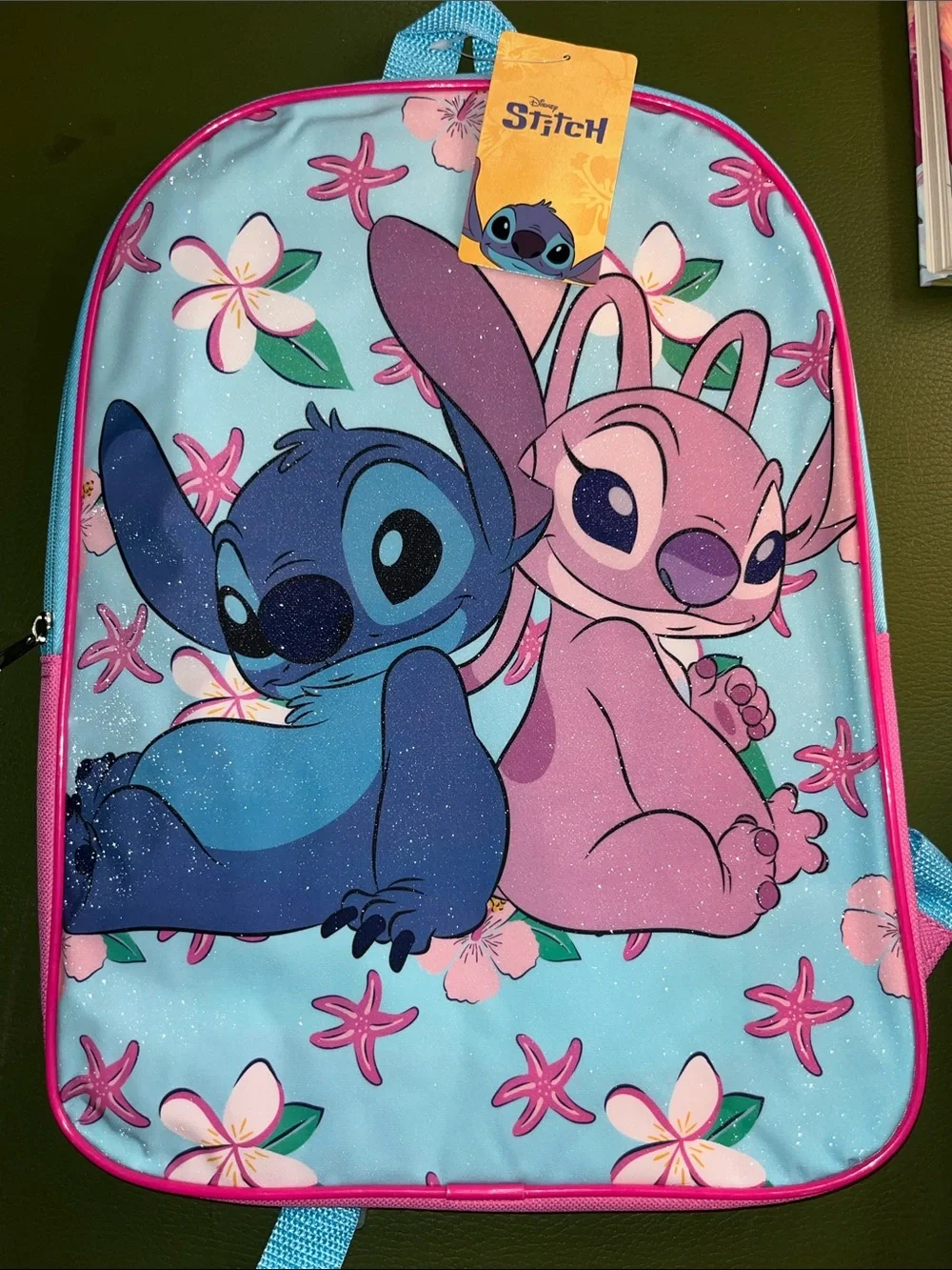 Disney Kids Backpack and Lunch Bag Set - Blue, Pink